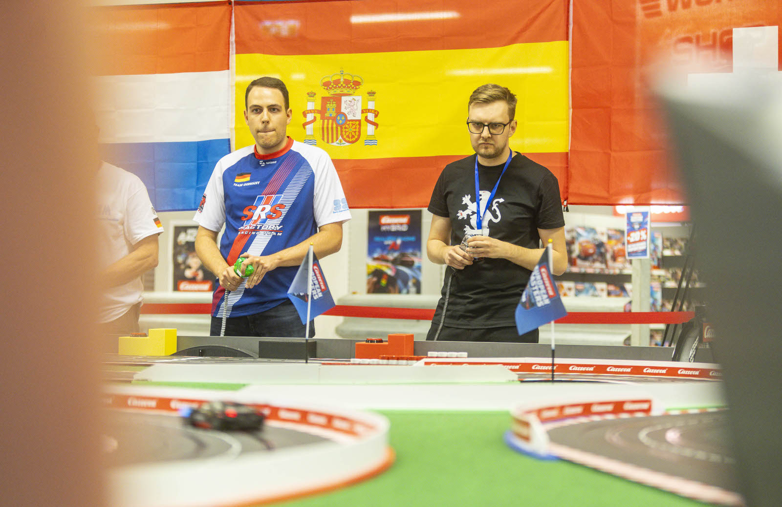 Das Duell des Finales zwischen Tom Hopp und Sascha Neuwald