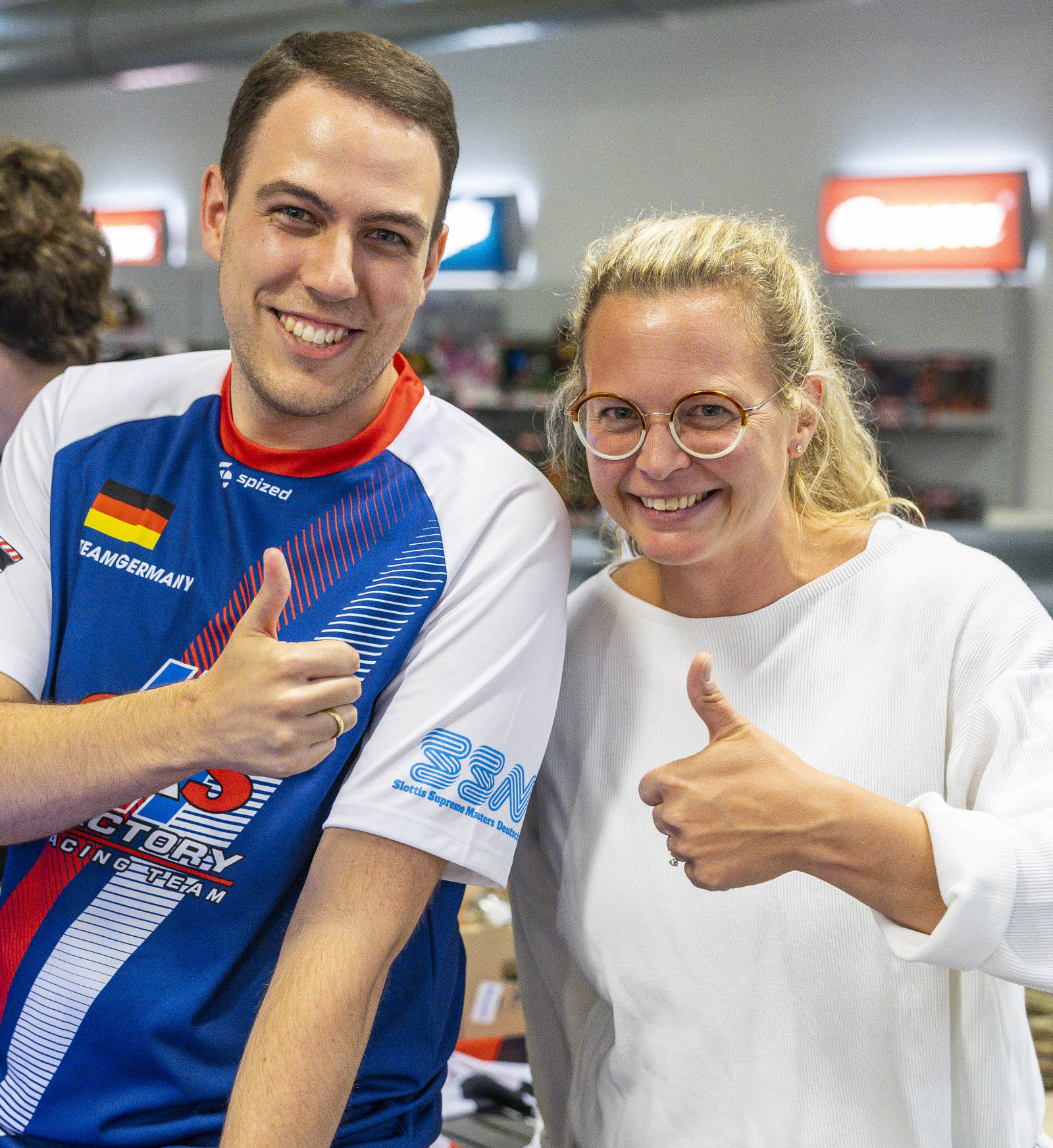 Nadine Katz mit dem Europameister Sascha Neuwald