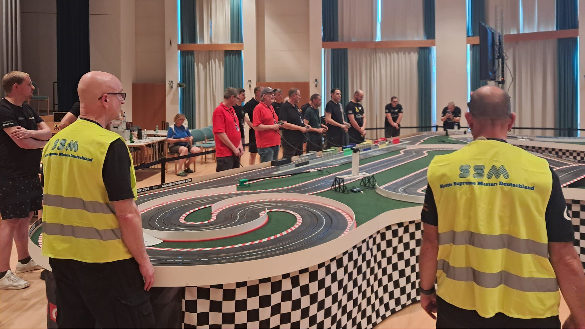 Gruppe der Vorrunde beim Renneinsatz in Kottenheim