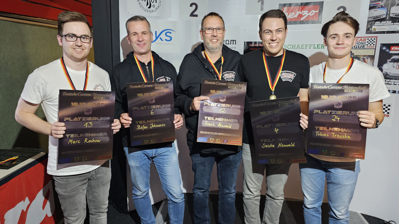 Auch Fahrer aus Norddeutschland hatten sich für das Finale qualifiziert