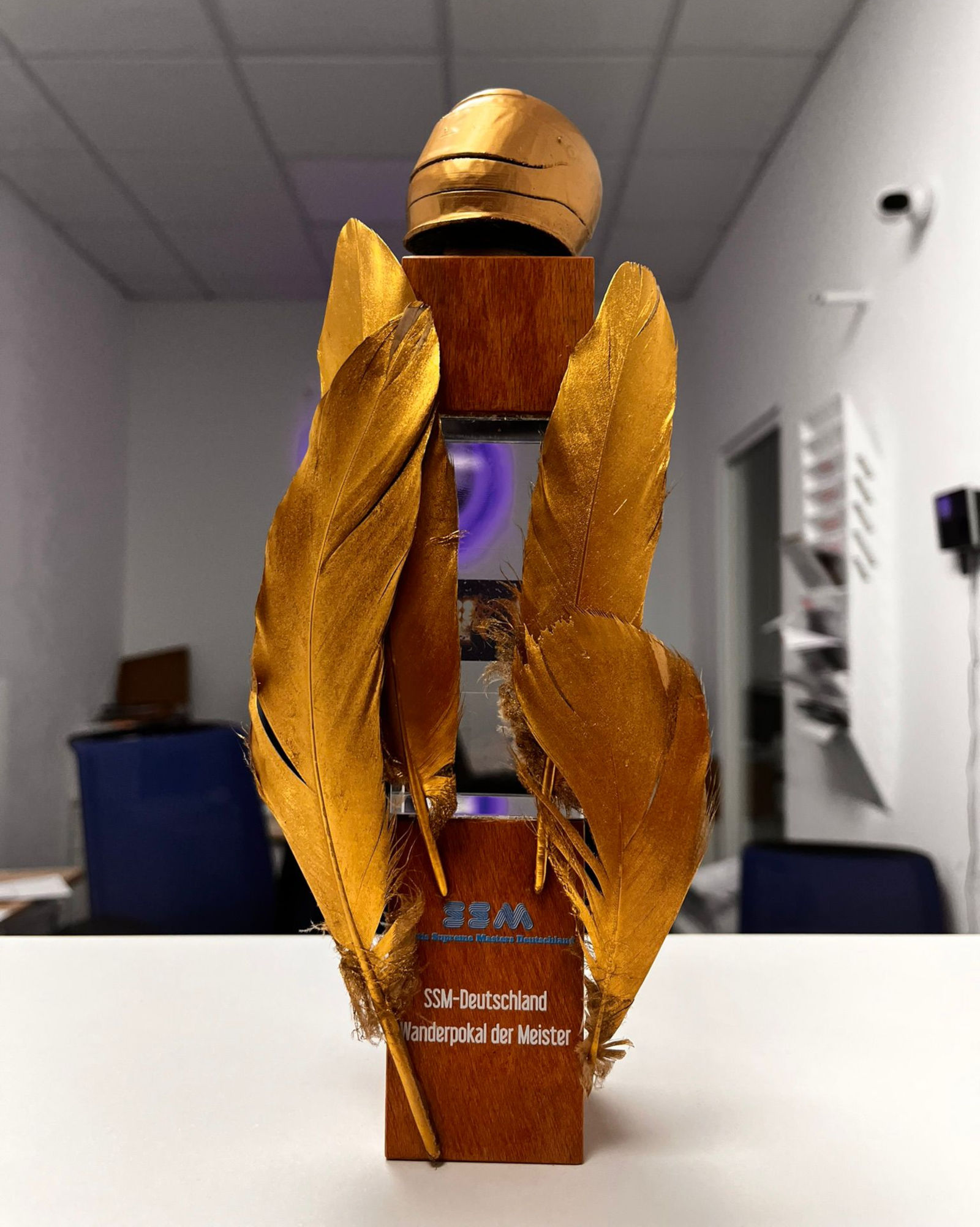 Der Siegerpokal für den ersten Deutschen Meister der SSM Semi-Pro Tour